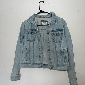 Forever 21 light denim jacket size small